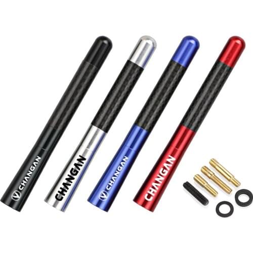 12cm Carbon Fiber Radio Car Antenna For Changan CX70 CS55 CS75 Plus CS35 Filter Bunper CS15 Alsvin Hunter Auto Accessories