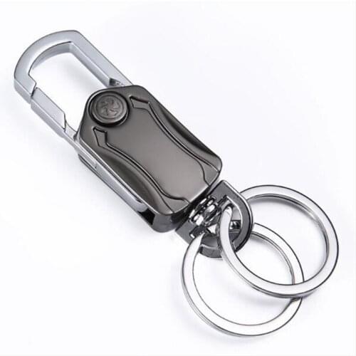 Car Zinc alloy Keychain Ring For Mitsubishi Eclipse 3 4 Galant 9 Lancer 10 GS44S Pistachio