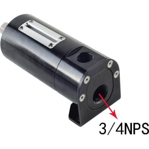 Free shipping Universal 10AN observable 0.5L Auto Racing 2-Port Oil Catch Can Tank Air-Oil Separator Kit with removable valve