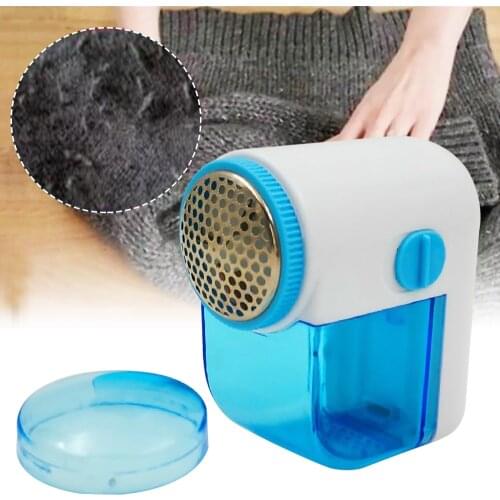 Electric Lint Remover Fabric Shaver Hair Remover Portable Mini Battery Operated Sweater Pilling Trimmer 2