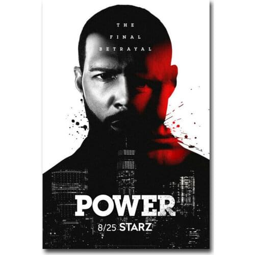 D0587 Power Season 5 TV Series Silk Fabric Poster Art Decor Indoor Painting Gift