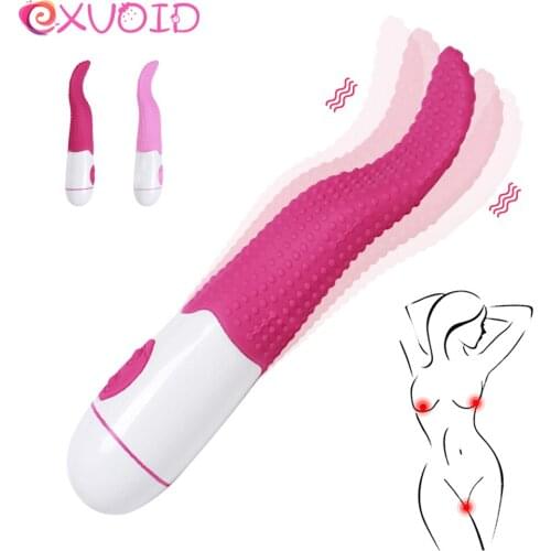 EXVOID Oral Licking Vibrator Clitoris Stimulator Female Masturbator Tongue Vibrator Sex Toys for Women Vagina G-spot Massager