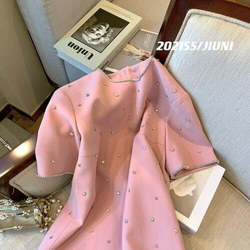 GIOIO Pink Summer Dresses