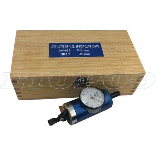 Center Lever Meter Positioning Gauge 0-3mm Center indicator Accuracy 0.01 mm Dial Indicators Center lever instruments tools