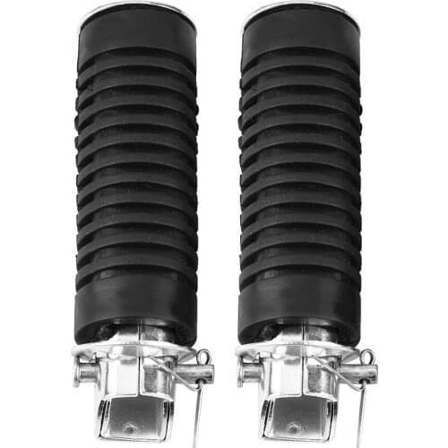 Pair of Motorcycle Motorbike Footrest Foot Peg Pedals for Honda CB125S CB100 CG125 Motorcycle Footrest Foot Peg