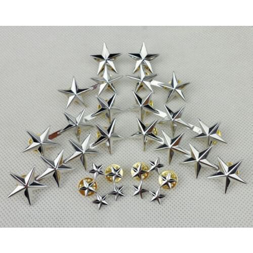 WW2 US MILITARY ARMY AIR FORCE STARS GENERAL RANK BADGE PIN INSIGNIA FULL SET