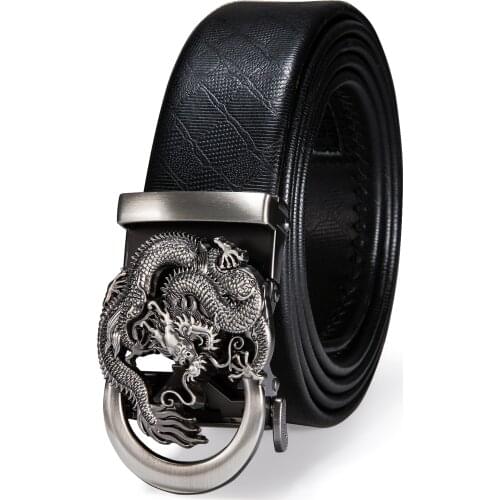 Famous Brand Belts For Men Designer Car Brand Luxury Belt Black Genuine Leather Jeans Strap Cowboy Automatic Buckle Belts