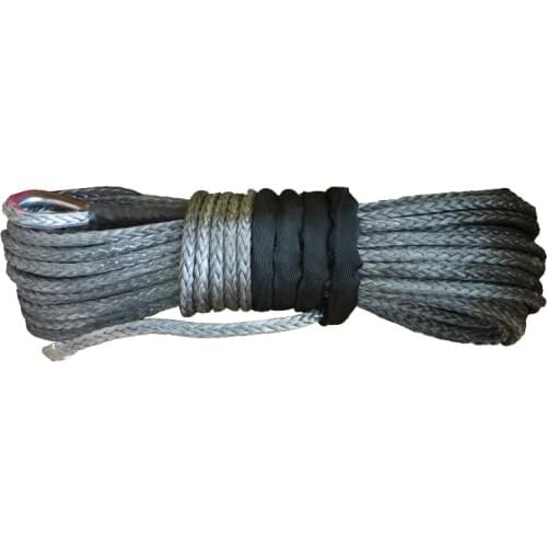 12mm x 40m UHMWPE Synthetic Winch Rope Cable Line for 4x4/ATV/UTV/SUV/offroad recovery