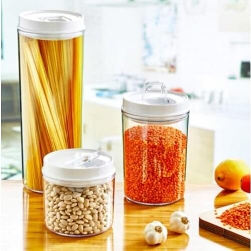 Techno Istanbul Vacuum Dry Food 3'lü Storage Container