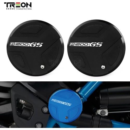 TREON For BMW R1200 GS R1200GS LC ADV 2013-2020 Motorcycle CNC Frame Hole Cover Cap Plug Decor Decorative Cap Accessoriess