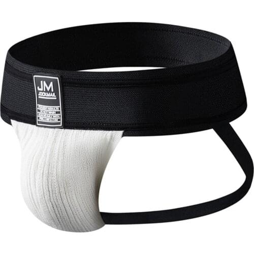 Cross Strap Men Underwear Low Waist Men Thong Double Thong Cotton Boxer Briefs Shorts Soft Bodybuilding Pouch Underpants