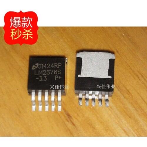 10PCS New LM2576S-3.3 LM2576-3.3 TO-263-5 5-terminal regulator