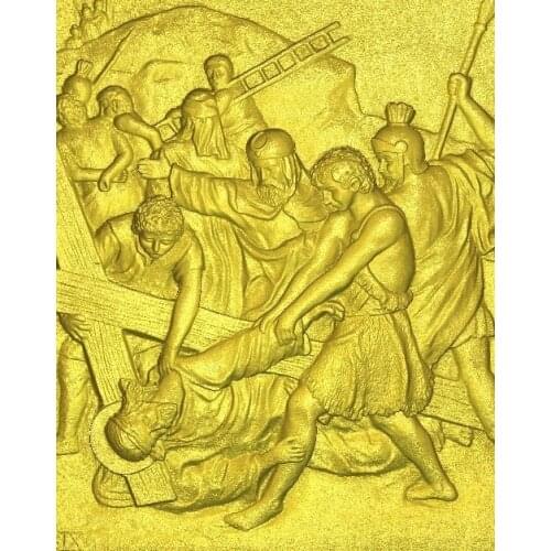 3D stl model for CNC machine CNC 3d Relief Model STL for path of sorrow--9