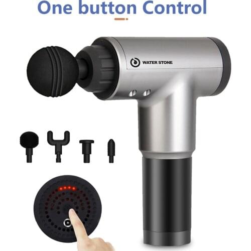 6 mode button control Massage Gun Deep Muscle Massager Muscle Body Neck Massage