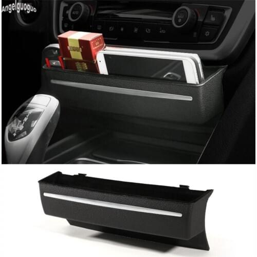 Angelguoguo Car upgrade Storage Box Console CD Panel Replacement armrest for BMW 3GT 3 4 series F30 F34 car-styling accessories