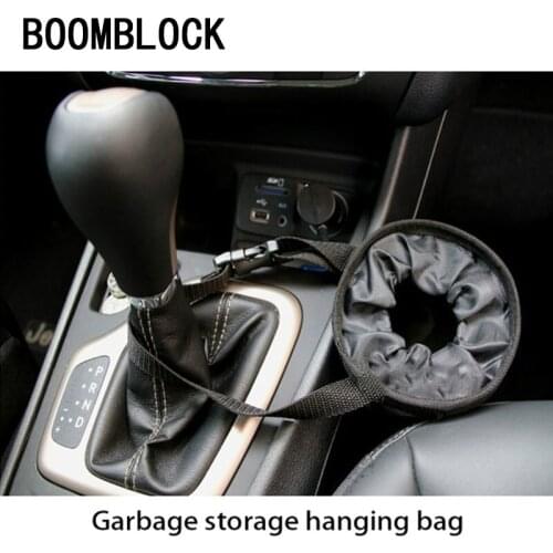 Car portable garbage storage hanging bag for Toyota c-hr Kia sportage Peugeot 3008 Honda civic Hyundai tucson 2017 Accessories