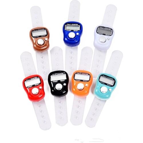 New Stitch Marker And Row Finger Counter LCD Electronic Digital Tally Counter Hot Sale New Free Shipping