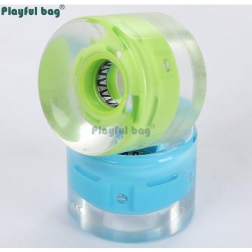 Playful bag 6045 Longboard Accessories Wheel Brush Street High Elastic PU Wheel Skateboard accessories AMB77