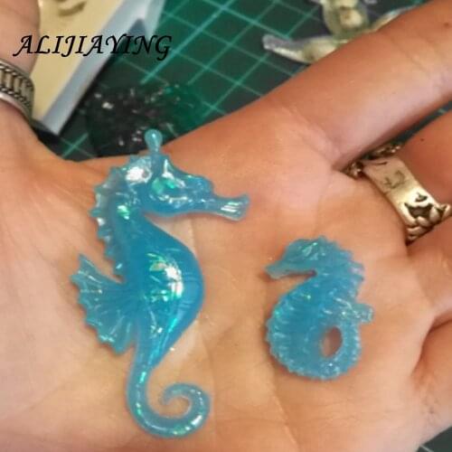 Cake Tools sea horse seahorse mould silicone mold Cake Fondant Decorating DIY Kitchen Bakeware baking accessories D1007