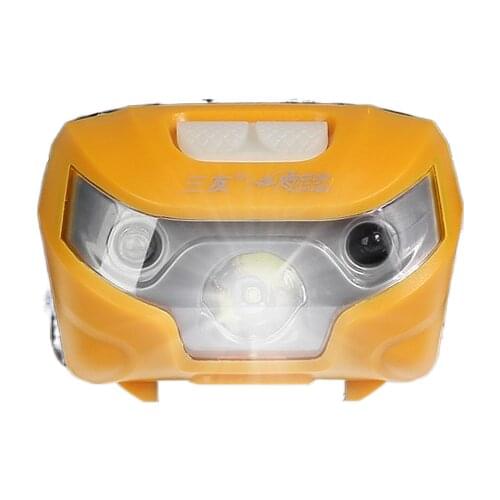 Lightweight head-mounted headlight induction trumpet fishing light bright glare night fishing special charging waterproof