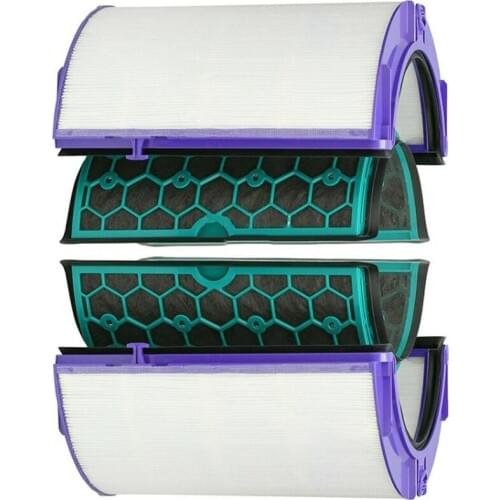Best For Dyson Hp04 Tp04 Dp04 Sealed Two Stage Air Purifier Hepa & Carbon Filter Set