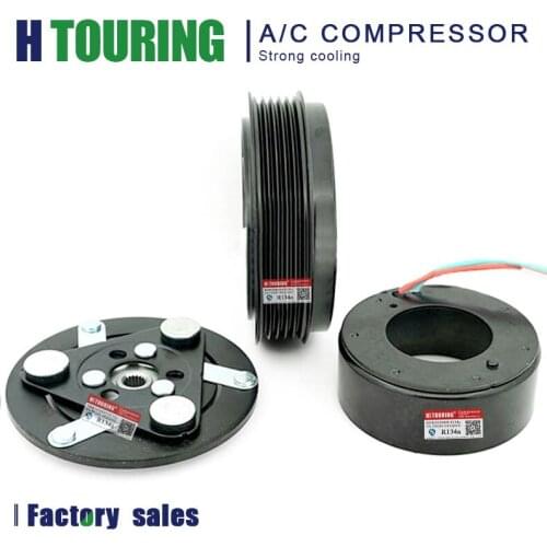 Car AC Compressor Magnetic Clutch For Honda Jazz Fit City 355020 38810-PWA-J02 38810-PWA-006 38800-P14-006 HS090R HS-090R TRES07