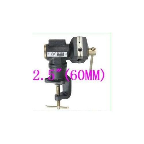 BESTIR TOOL Taiwan high quality 2.5"(60mm) multi-purpose table vice 360degree turn or 360 degree Rotation NO.10951 wholesale