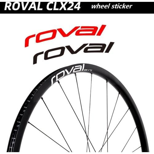 Two Wheel Sticker set for ROVAL CLX 24 CLX24 for Road Bike Cycling Bicycle Decals, 2019