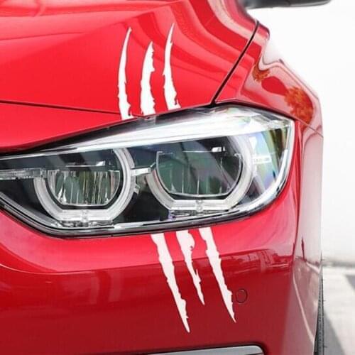 Hot Car Monster Claw Scratch Decal Stickers Car Styling For Volkswagen VW Golf 4 6 7 GTI Tiguan Passat B6 B7 CC Jetta MK6 Polo