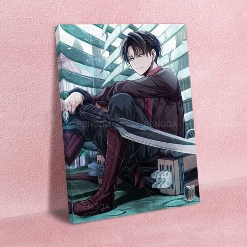 Wall Art Poster HD Print Modular Attack on Titan Pictures Japan Anime Cool Canvas Painting Home Decoration For Living Room Frame