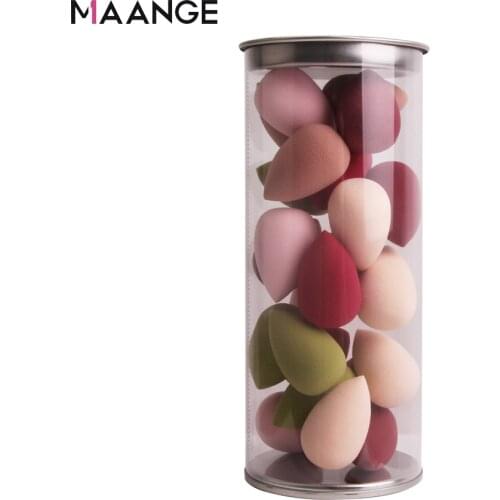 Wholesale 30pcs Mini Cosmetic Puff Water Drop Shape Makeup Sponge Blending Face Foundation Cream Make Up Cosmetic Powder Puff