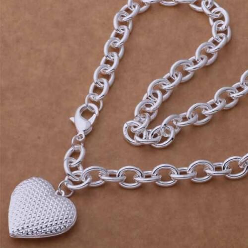 Wholesale Silver Plated Fashion Jewelry Necklace For Woman Man Free Shipping Charm Fashion Jewelry Pendant AN747/anlajesa