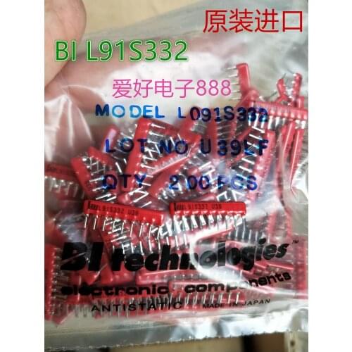 Original new 100% resistor network L091S332 9pin BIL91S332 3.3K (Inductor)