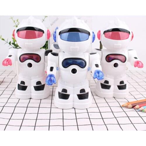 Portable Pencil Sharpener Hand Crank Manual Sharpener Cartoon Robot Pencil Cutter for School Stationery Office Kids Gift
