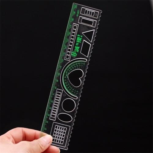 DL Lovable office ruler 20CM scale student supplies candy ribbon model straight scale wholesale educational supplies creative