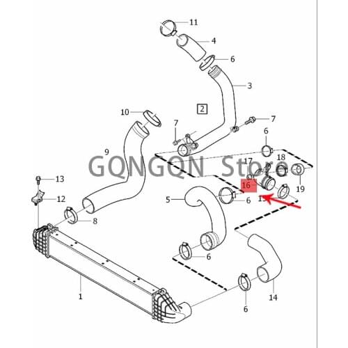 CAR intercooler connecting pipe 2007-2017vol voxc70 xc60 v70 v60 s80l s80 s60 cross country s60 charge air pipe coolant hose wat