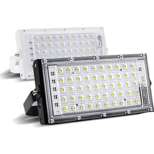 LED Flood Light 50W AC 220V 240V Spotlight Outdoor Garden Lighting Led Reflector Cast light Floodlights Waterproof Ip66