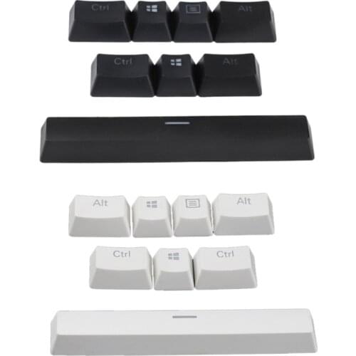 Only Keycap DIY PBT 6U Space Keycap For Razer Personalized Backlit Keycap for Mechanical Keyboard Installation OEM Profi T84C