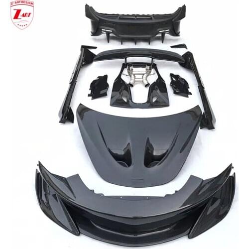 Z-ART 600LT body kit for Mclaren 540 carbon fiber body kit for Mclaren 570 retrofit body kit for Mclaren 570S tuning body kit
