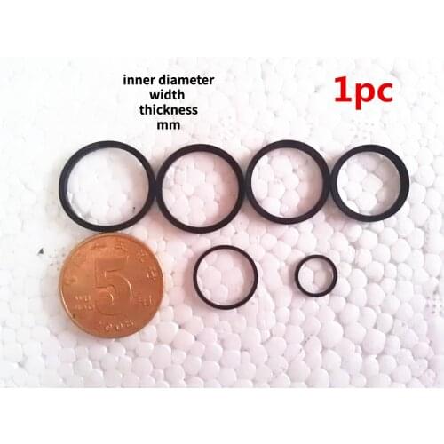 1pc idle tire wheel belt loop Idler rubber ring for cassette deck recorder tape stereo audio player 6-27mm square
