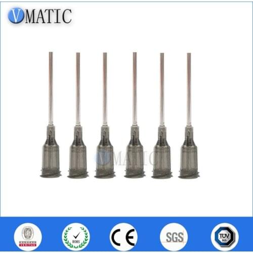 Free Shipping 100Pcs Glue Dispensing Luer Lock Needles 16G Syringe Needle Tip 1'' Inch Length S.S. Needle 100Pcs
