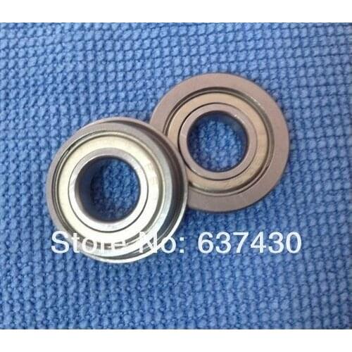 50pcs Flanged bearing F6701ZZ miniature shielded flange ball bearings 12*18*4 mm