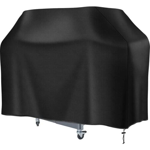 BalleenShiny High Quality Oxford Cloth Grill Cover Waterproof Outdoor Grill Cover Sun Protection Dustproof Protective Cover