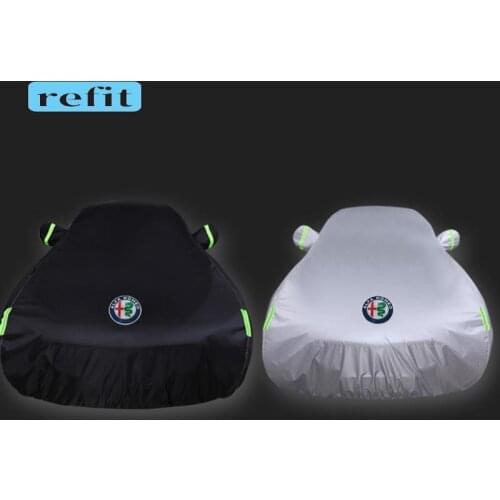 Car cover Indoor Outdoor Auto Case Sun Snow Dust Resistant Protection Cover For Alfa Romeo Giulia Stelvio car accessories