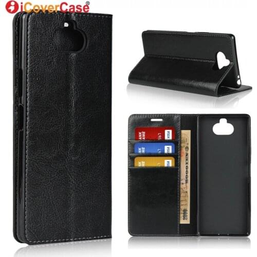 For Sony Xperia 8 Case SOV42 902so Covers Luxury Leather Stand Wallet Flip Cover For Xperia 20 Case Coque Mobile Phone Accessory