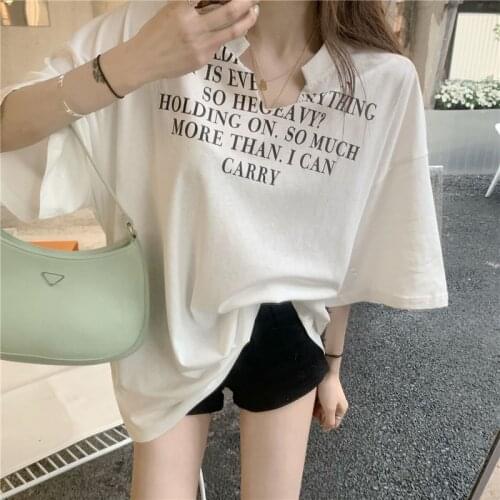 Cheap wholesale 2021 spring summer autumn new fashion casual woman t-shirt lady beautiful nice women Tops female Fy2035