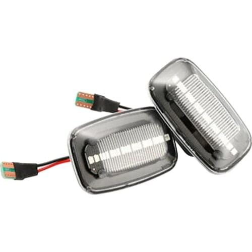 Dynamic LED Side Marker Fender Lights Flowing Turn Signal Light for Toyota Land Cruiser Landcruiser 70 80 100 Series