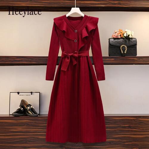 Fashionable Knitted Dresses Heeylace China