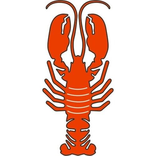 Metal lobster paper die cutting dies for Scrapbooking/DIY Easter wedding Halloween Easter card