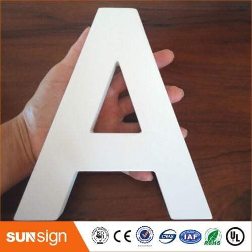 Custom wall decorative 3D painted wood letters